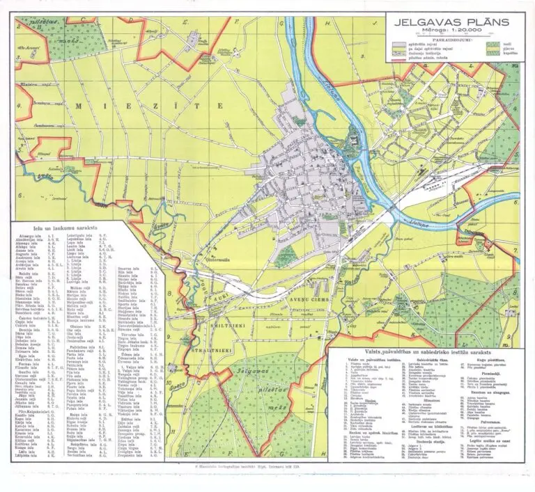 JELGAVAS PLANS,