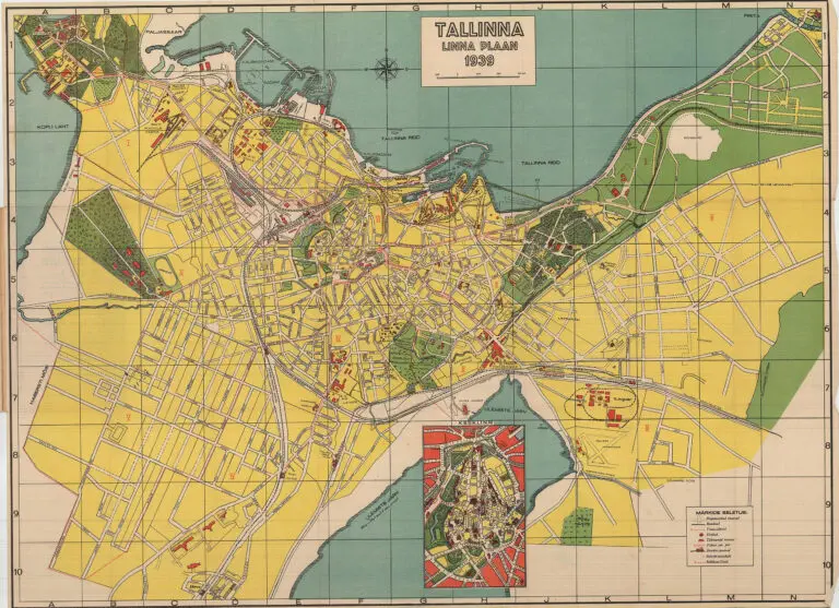 TALLINNA: LINNA  PLAAN,