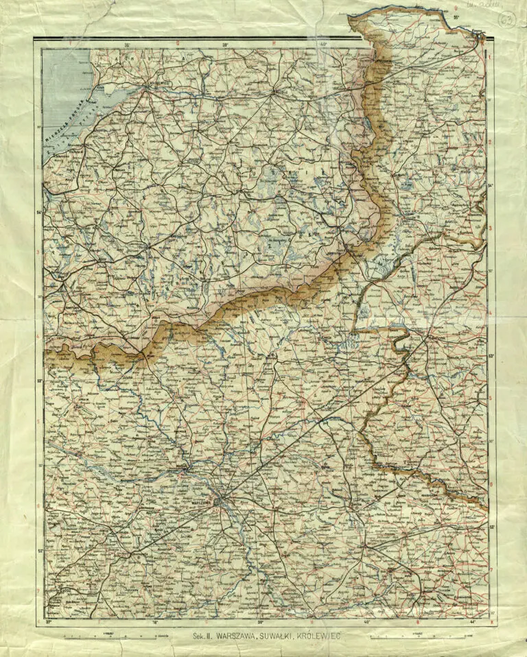 1915 Sek. II Warszawa, Suwałki, Królewiec
