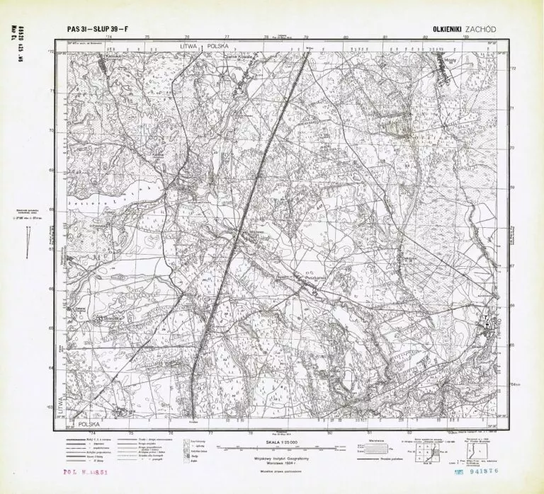 1934 P31 S39-F Okieniki Zachod