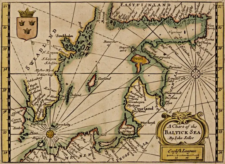 A Chart of the Baltick Sea,