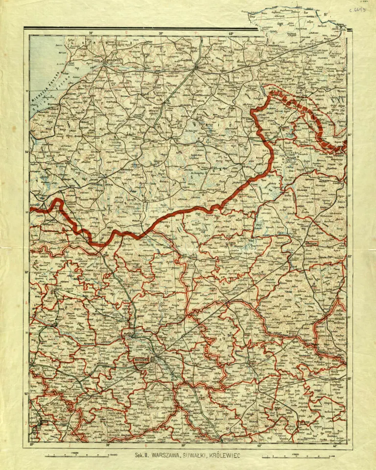 1920 Sek. II Warszawa, Suwałki, Królewiec