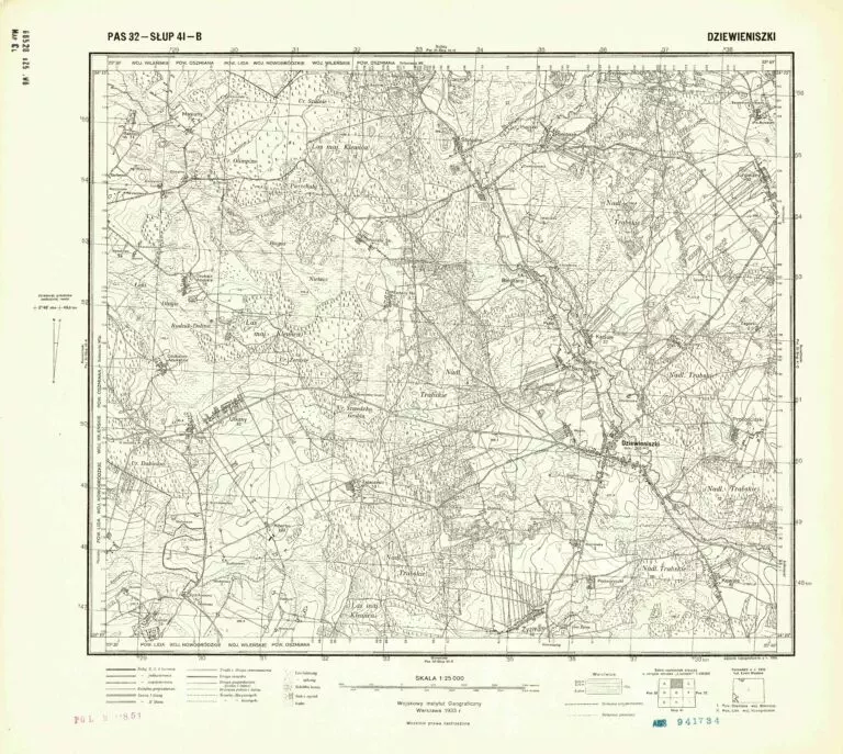 1933 P32 S41-B Dziewieniszki