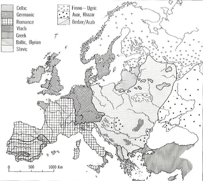 Languages in Europe.