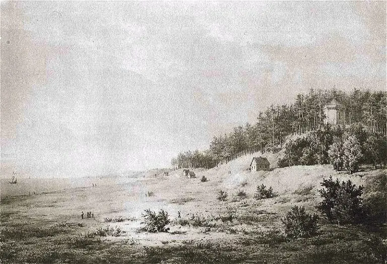 POŁONGA nad morzem Bałtyckiem.