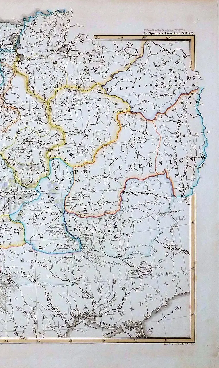 Die Völker und Reiche der SLAVEN zwischen Elbe und Don bis 1125