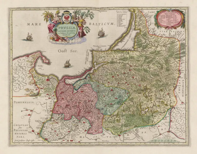 PRVSSIÆ NOVA TABVLÆ,