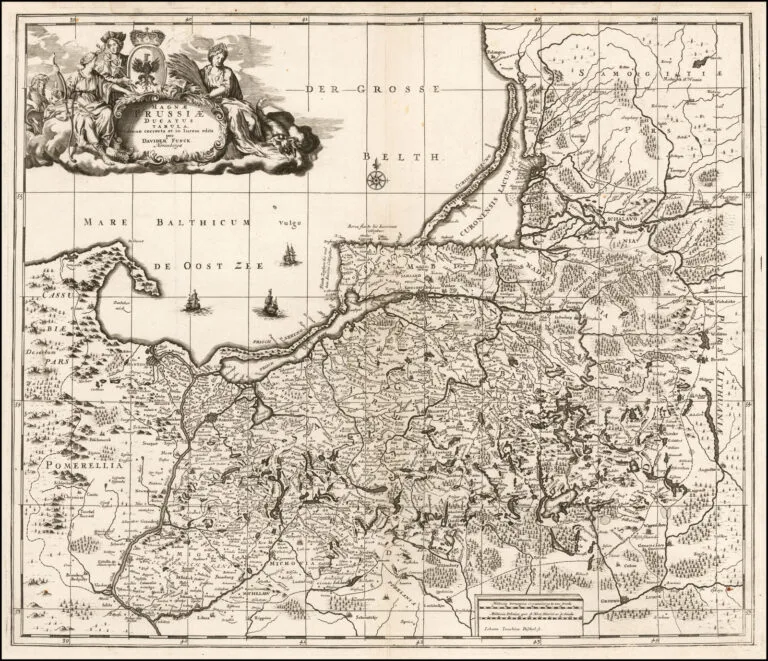 Magnӕ Prussiӕ Ducatus Tabula denuo correcta et in lucem edita..,