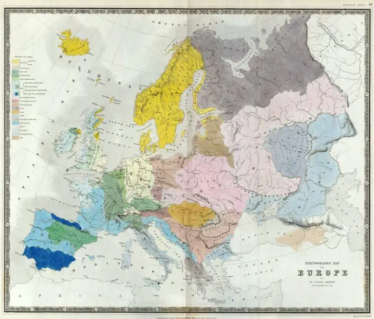 “Ethnographic Map of Europe,”