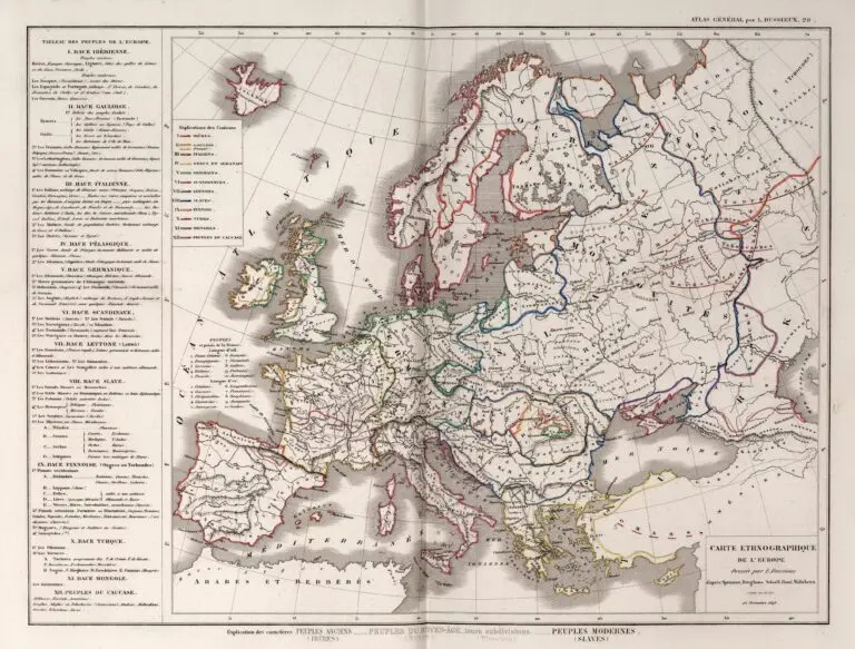 Carte Ethnographique de L
