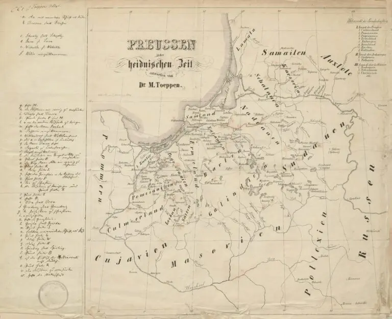 PREUSSEN in der Heidnischen Teil (pagan times),