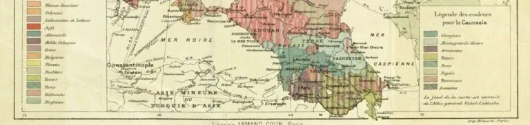 Carte Ethnographique de la Russie d