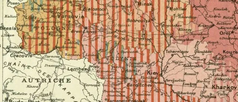 Carte Ethnographique de la Russie d