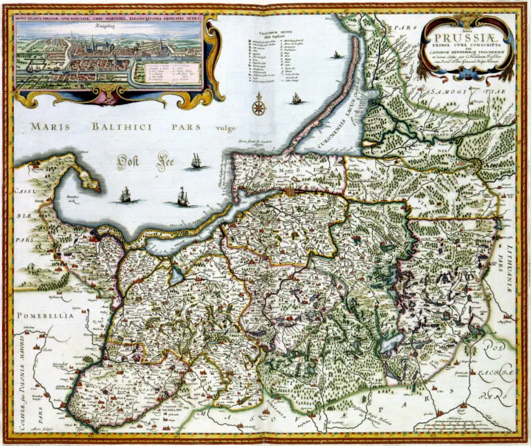 Tabula PRUSSIÆ eximia cura conscripta...