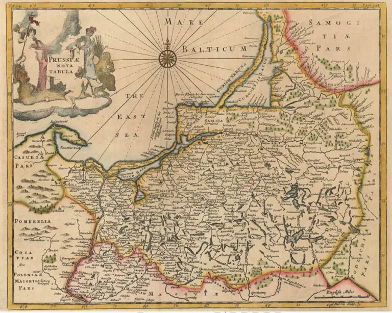 Prussiӕ Nova Tabula,