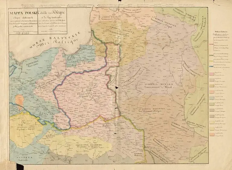 Mappa Polski,