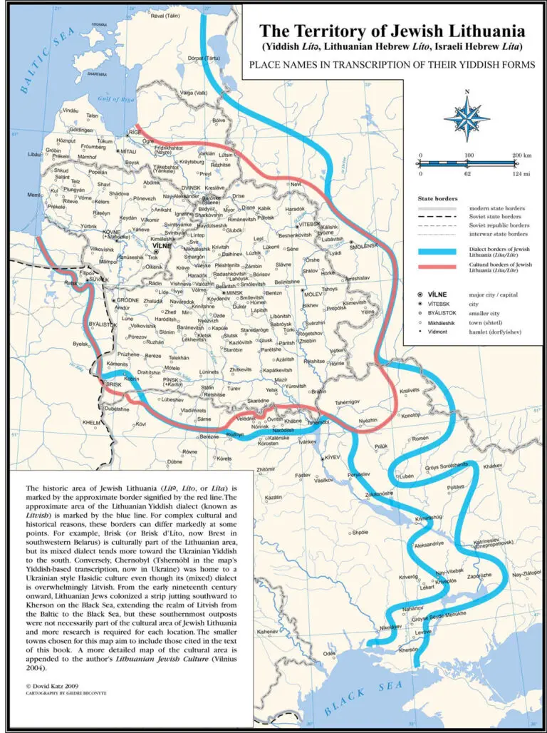 The Territory of Jewish Lithuania,