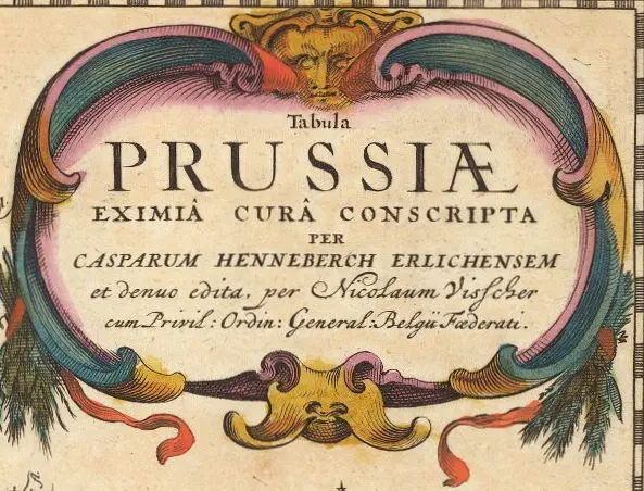 Tabula PRUSSIÆ eximia cura conscripta...