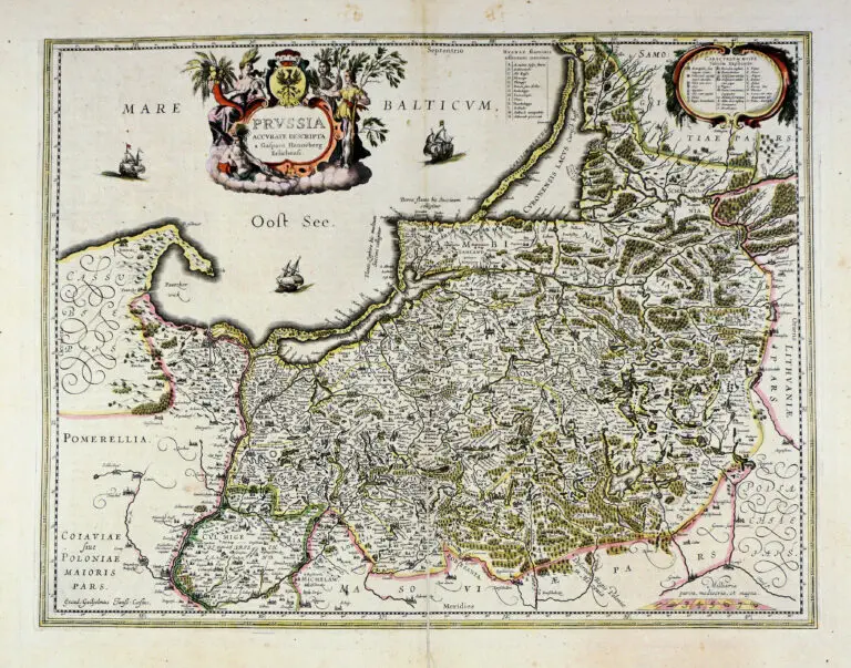Prvssia Accvrate Descripta a Gasparo Henneberg Erlichensi,