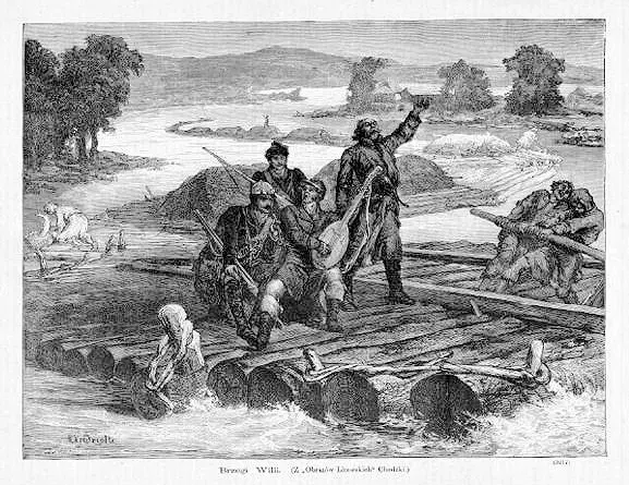 On the Banks of the Neris River