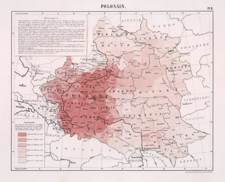 Ethnographic Atlas of the West Russian Provinces and Neighboring Regions,
