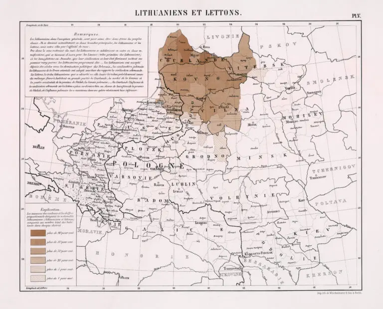 Ethnographic Atlas of the West Russian Provinces and Neighboring Regions,