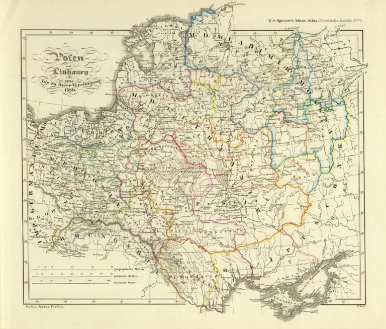 POLEN und LITTHAUEN von 1125 bis  zu ihrer Vereinigung [union] 1386,