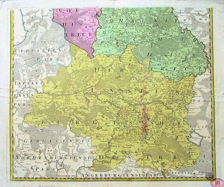 Pontentissimo Borussorum Regi Friderico Wilhelmo Majestate, Fortitudine Clementia Augutissimo Hancce Lithuaniam Borussicam..,