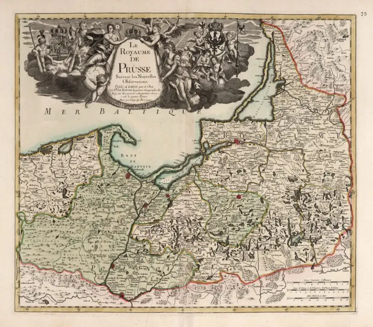 Le Royaume de Prusse, Suivant les Nouvelles Observations,