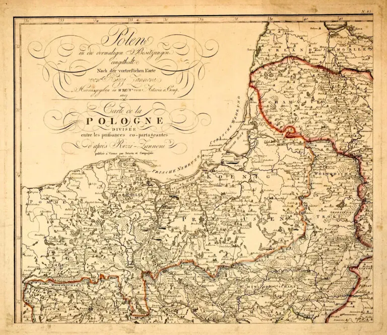 Polen in die dermaligen Besitzungen eingetheilt..No. 85,