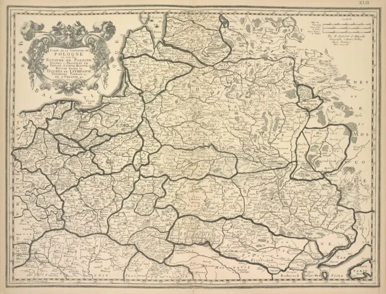 Estats de la Couronne de POLOGNE ou sont les Royaume de Pologne, Duchés et Provinces de Russia Cuiasie, Mazonie, Russia Noire, etc...Duchés de Lithuanie, Volhynie Podelie etc...de l