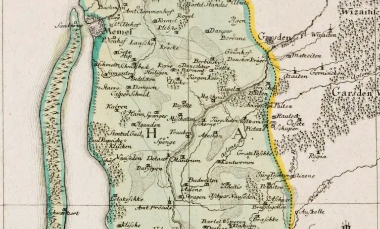 Regnum Borussiæ episcopatus Warmiensis, palatinatus Mariaeburgensis et CULMENSIS cum TERRITORIO DANTSICANO et ichnographia urbis REGIOMANTIS Ausp. Acad. Reg. Scient. Ber. N.p. 1763,