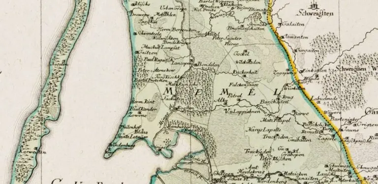 Regnum Borussiæ episcopatus Warmiensis, palatinatus Mariaeburgensis et CULMENSIS cum TERRITORIO DANTSICANO et ichnographia urbis REGIOMANTIS Ausp. Acad. Reg. Scient. Ber. N.p. 1763,