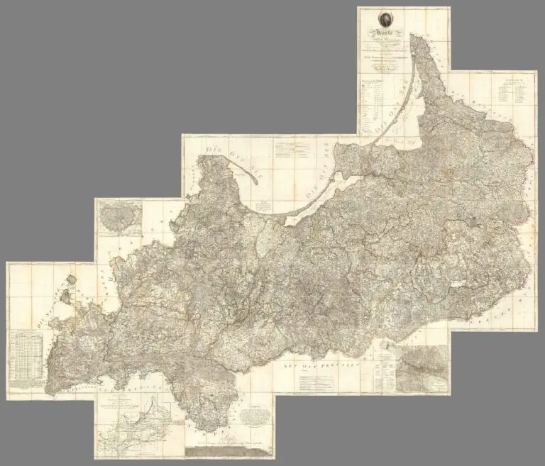 Karte von Alt-Preussen enthaltend Ost-Preusen nebst Preussisch Lithauen...1796 bis 1802,