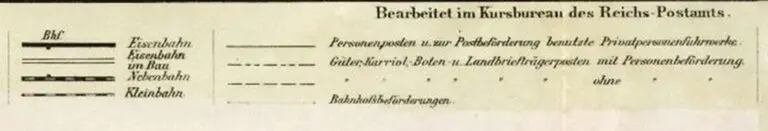 Postleitkarte (Postcode map) Königsberg pr. Gumbinnen,