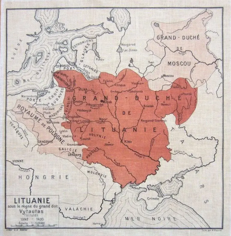 Lituanie sous le règne du grand duc Vytautas (Vitold),