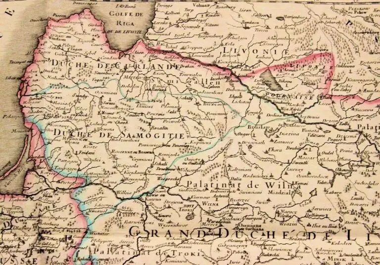 Carte des États de Pologne et du Grand Duché de Lithuanie..,