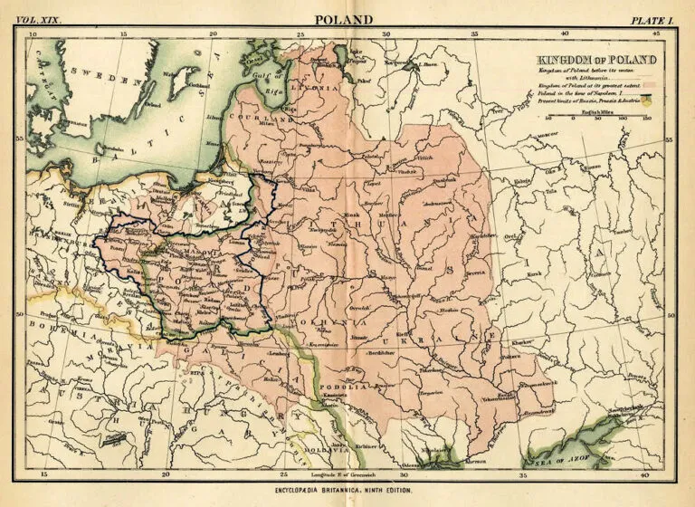 Kingdom of Poland, before its union with Lithuania..,