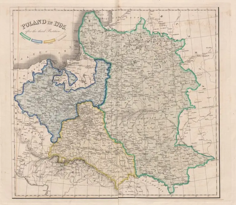 POLAND in 1795, after the third Partition,