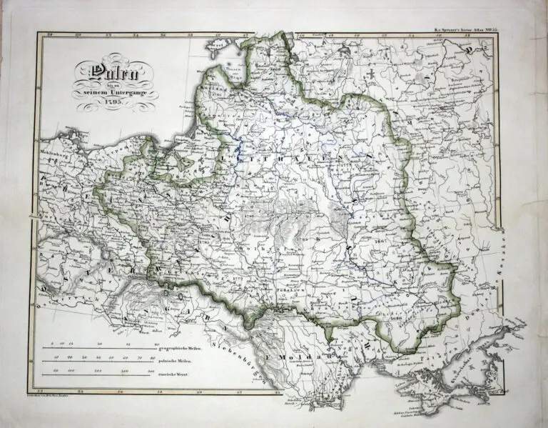 Polen bis zu seinem Untergange, 1795,