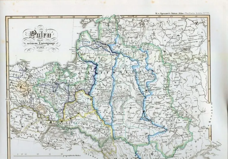 Polen bis zu seinem Untergange, 1795,