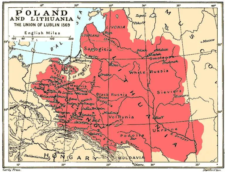 POLAND AND LITHUANIA - THE UNION OF LUBLIN,