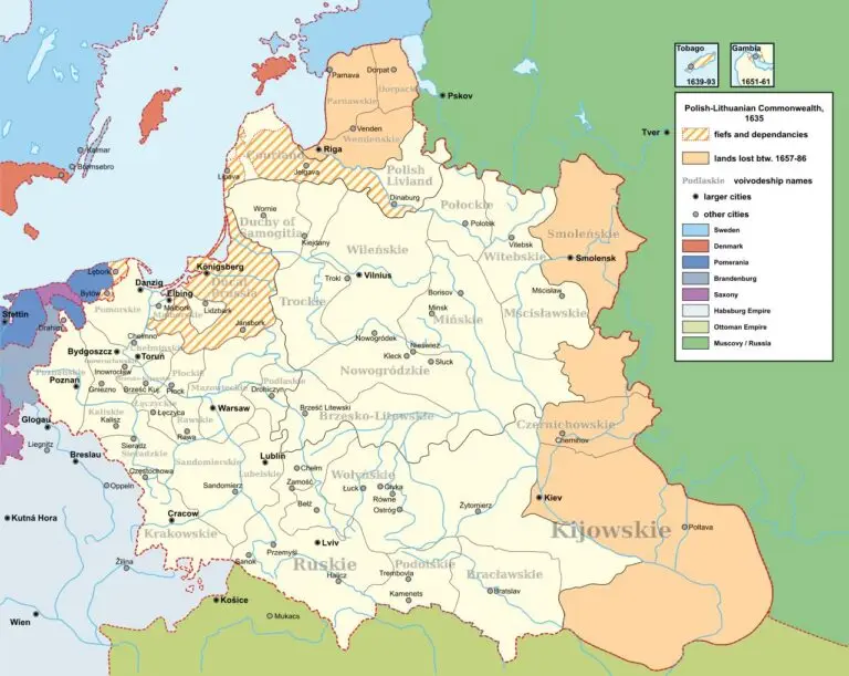 Commonwealth: Lands Lost 1657 - 86.
