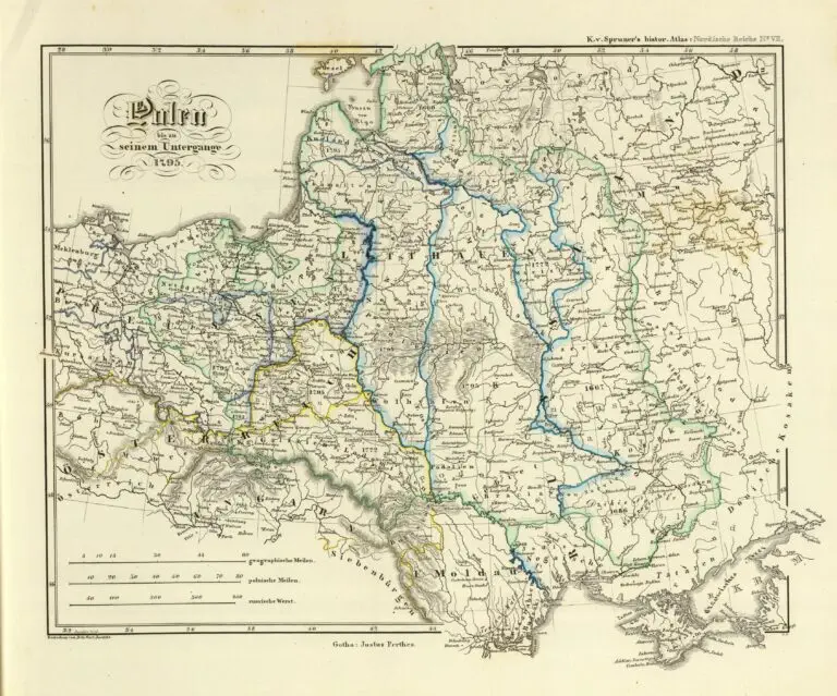 Polen bis zu seinem Untergange, 1795,