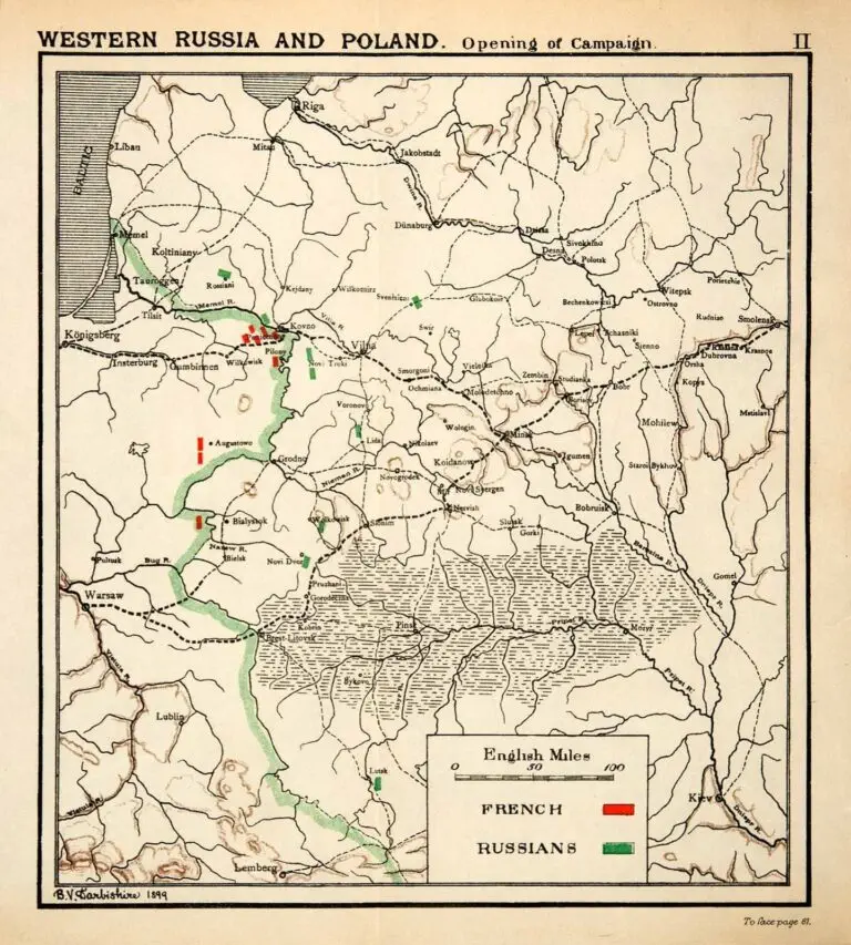Western Russia and Poland: Opening of Campaign.