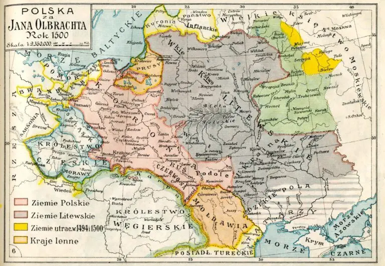 POLSKA za Jana Olbrachta, Rok 1500