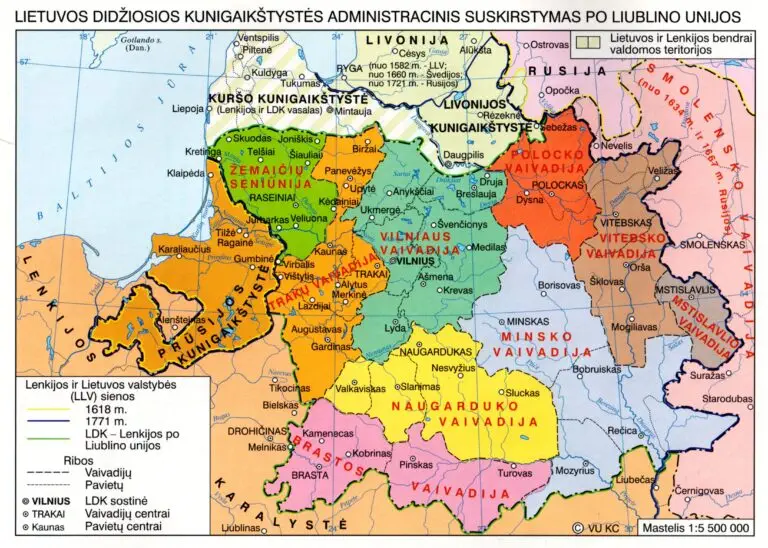 Lietuvos Didžioji Kunigaikštystės Administracinis Suskyrtimas...