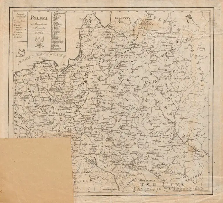 Polska za Stanisława Augusta r. 1764,