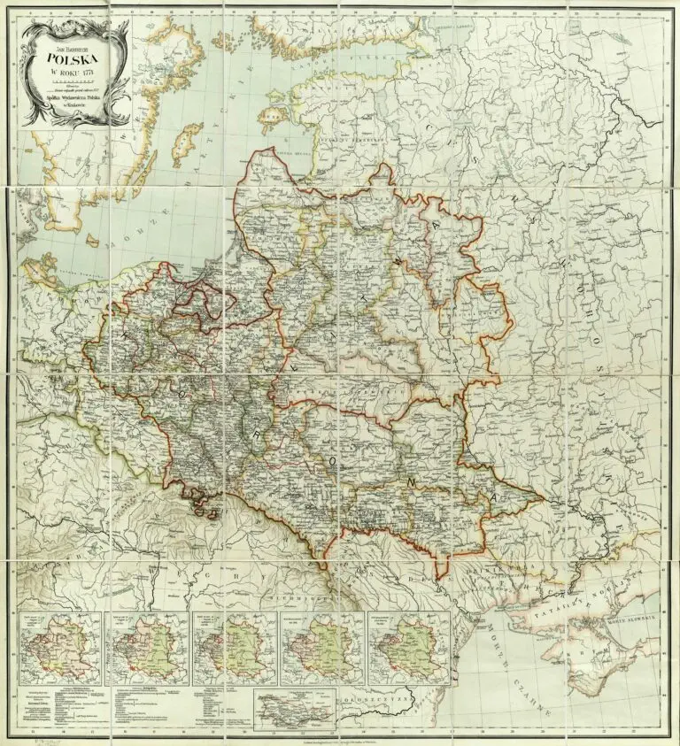 Polska w roku 1771,