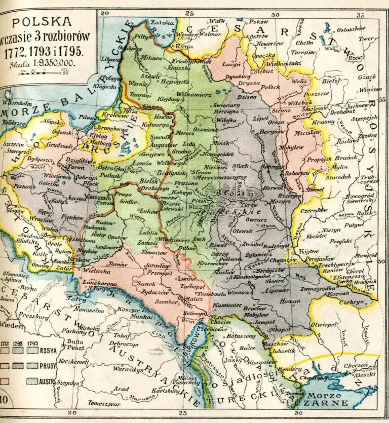 Polska w czasie 3 rozbiorów